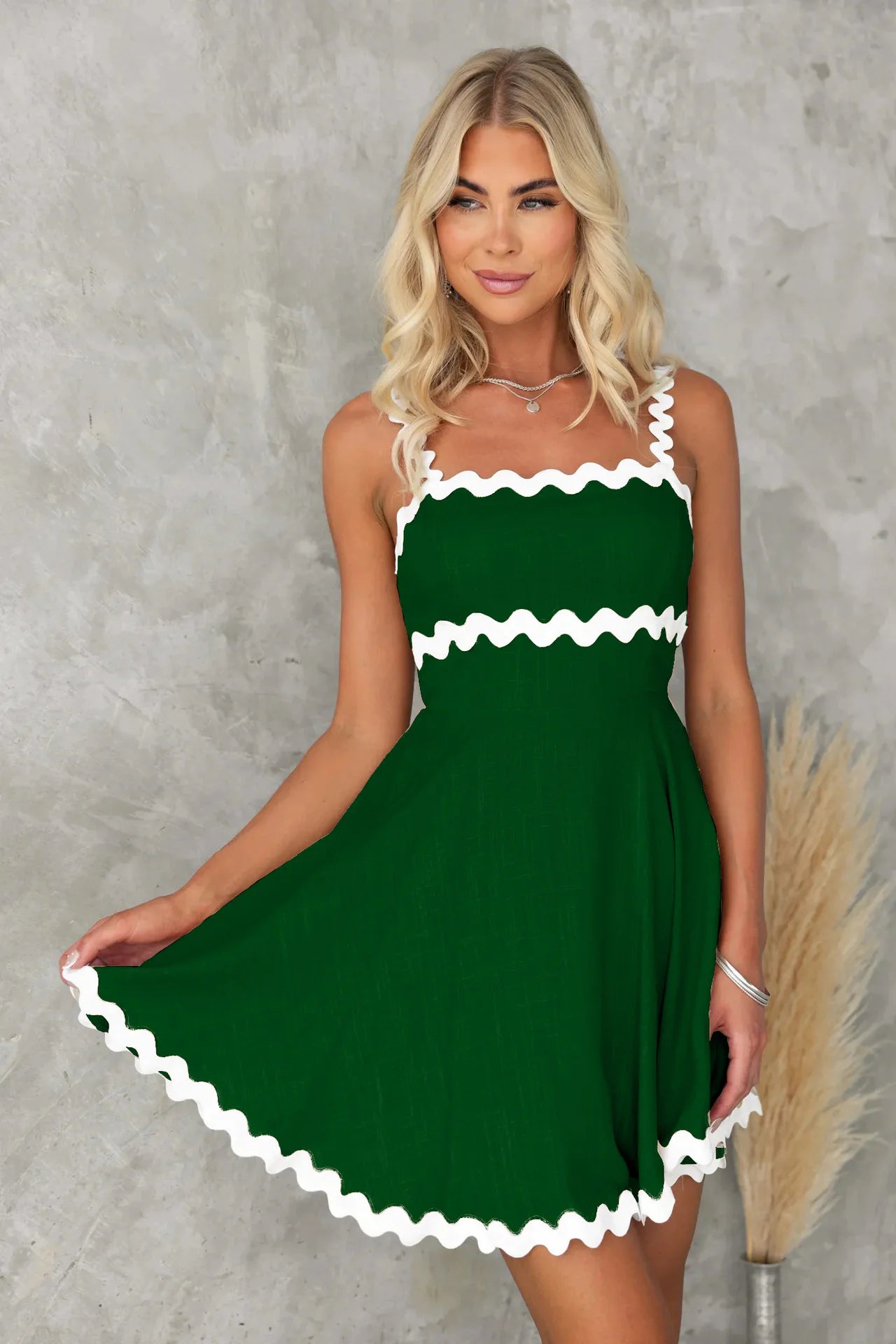 Women's Short Suspender Dress